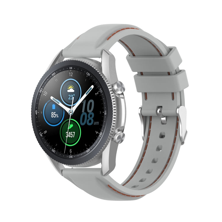 Cinturino di ricambio in silicone da 22 mm, For Samsung Galaxy Watch 3 45mm / Gear S3