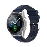 Cinturino di ricambio in silicone da 22 mm, For Samsung Galaxy Watch 3 45mm / Gear S3