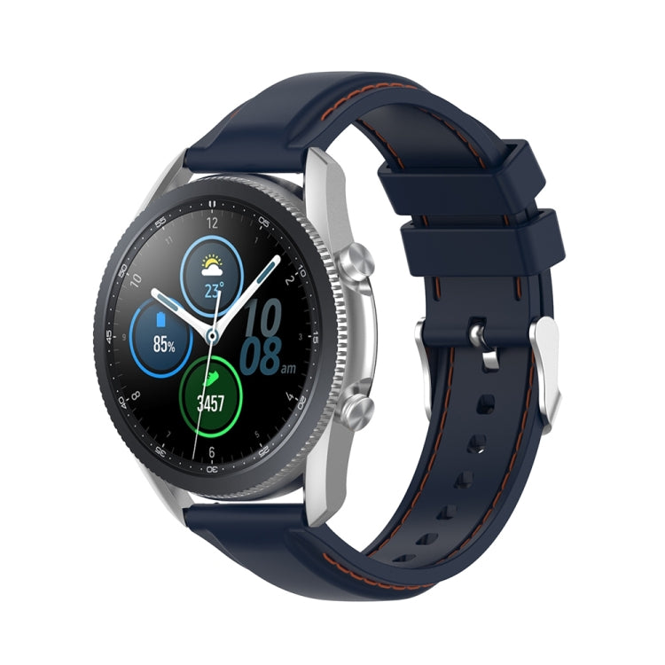 Cinturino di ricambio in silicone da 22 mm, For Samsung Galaxy Watch 3 45mm / Gear S3