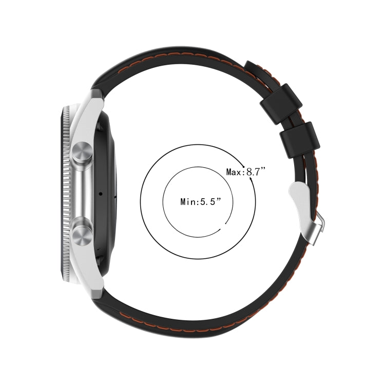 Cinturino di ricambio in silicone da 22 mm, For Samsung Galaxy Watch 3 45mm / Gear S3