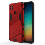Custodia TPU antiurto con supporto per Xiaomi Redmi 9C