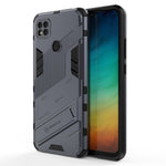 Custodia TPU antiurto con supporto per Xiaomi Redmi 9C