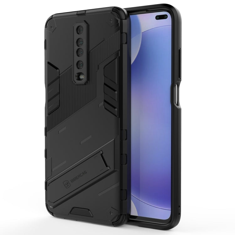 Custodia TPU antiurto con supporto per Xiaomi Redmi 9C