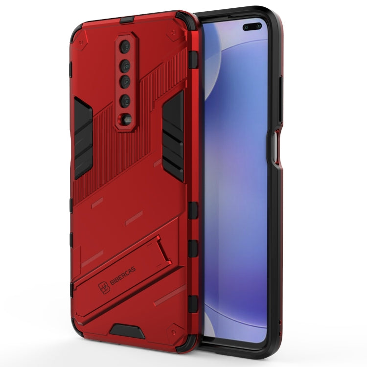 Custodia TPU antiurto con supporto per Xiaomi Redmi 9C
