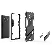 Punk Armor 2 in 1 PC + custodia antiurto in TPU con supporto invisibile, For Xiaomi Redmi K30 Pro, For Xiaomi Redmi Note 9 5G