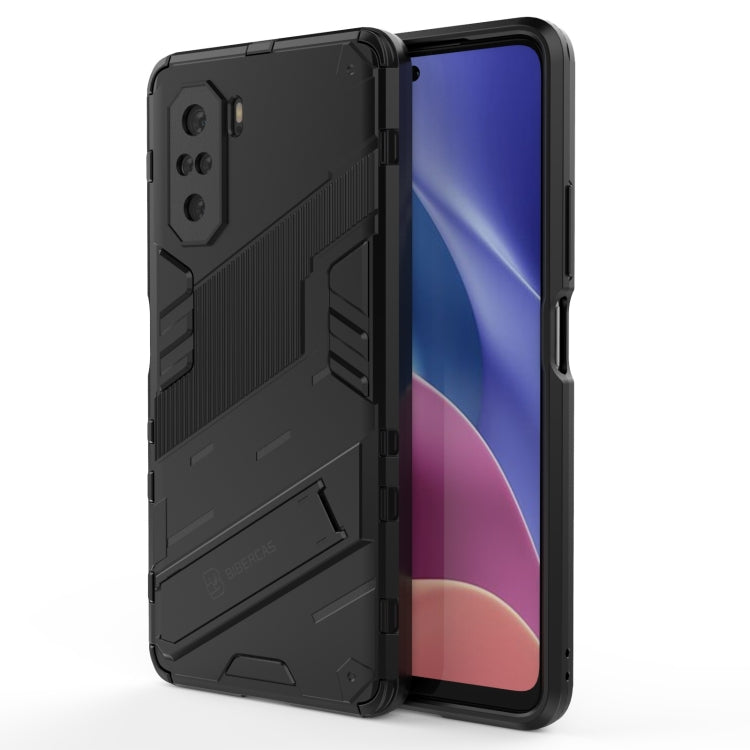 Custodia TPU antiurto con supporto invisibile per Xiaomi Poco M3