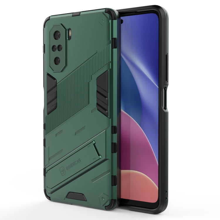 Custodia TPU antiurto con supporto invisibile per Xiaomi Poco M3