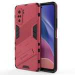 Custodia TPU antiurto con supporto invisibile per Xiaomi Poco M3