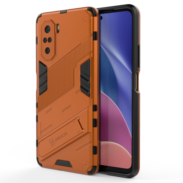 Custodia TPU antiurto con supporto invisibile per Xiaomi Poco M3