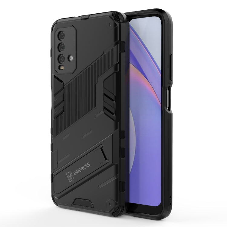 Custodia TPU antiurto con supporto invisibile per Xiaomi Poco M3