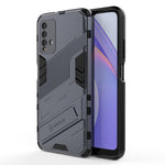 Custodia TPU antiurto con supporto invisibile per Xiaomi Poco M3
