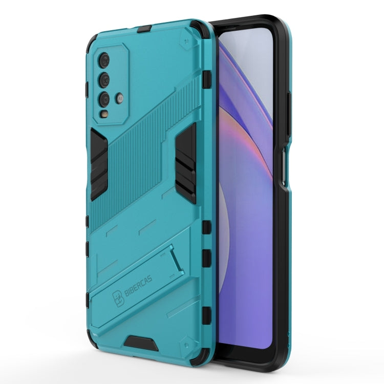 Custodia TPU antiurto con supporto invisibile per Xiaomi Poco M3