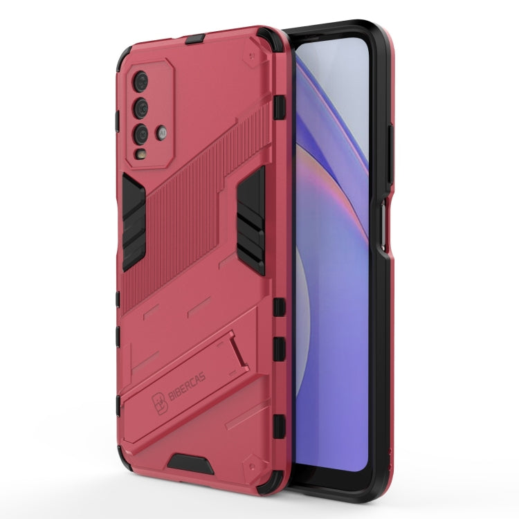 Custodia TPU antiurto con supporto invisibile per Xiaomi Poco M3