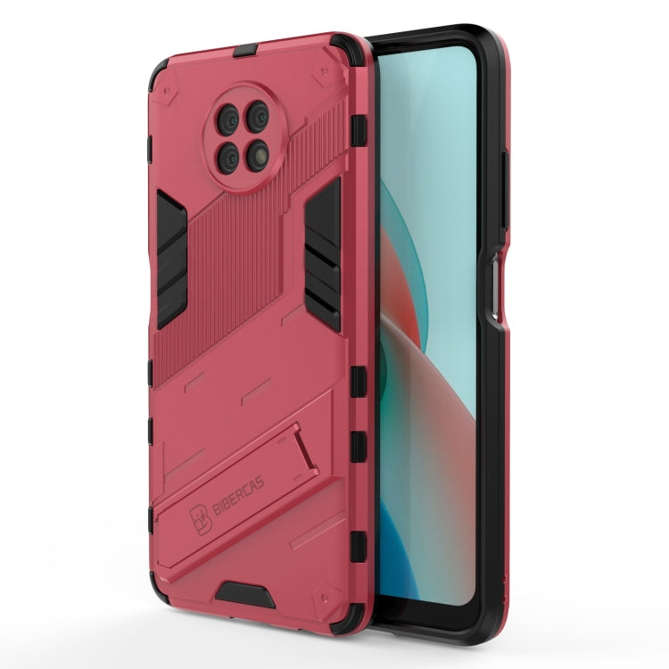 Custodia TPU antiurto con supporto per Xiaomi Redmi K30 Pro