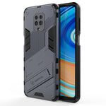 Custodia TPU antiurto con supporto per Xiaomi Redmi 9C