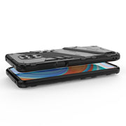 Punk Armor 2 in 1 PC + custodia antiurto in TPU con supporto invisibile, For Xiaomi Redmi Note 9 Pro Max, For Xiaomi Redmi K30, For Xiaomi Redmi 9C