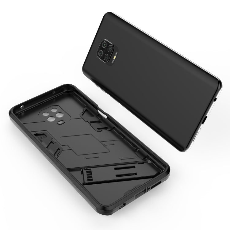 Custodia TPU antiurto con supporto per Xiaomi Redmi 9C