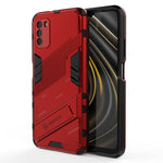 Custodia TPU antiurto con supporto invisibile per Xiaomi Poco M3