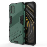 Custodia TPU antiurto con supporto invisibile per Xiaomi Poco M3