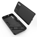 Custodia TPU antiurto con supporto invisibile per Xiaomi Poco M3
