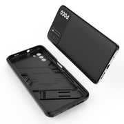 Punk Armor 2 in 1 PC + custodia antiurto in TPU con supporto invisibile, For Xiaomi Poco M3, For Xiaomi Redmi K40 / K40 Pro, For Xiaomi Redmi Note 9 4G
