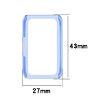 Custodia protettiva per PC a mezza copertura per Huawei Honor Band 6