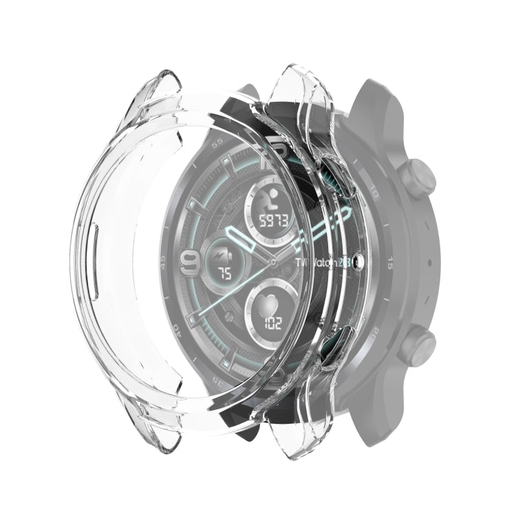 Per TicWatch Pro 3 / Pro 3 Lite Custodia protettiva in TPU scavata a mezza copertura, For TicWatch Pro 3