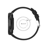 Per Amazfit GTR 2e / GTR 2 Cinturino di ricambio in silicone da 22 mm con fibbia argentata, For Amazfit GTR 2e