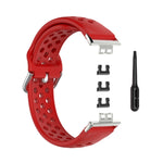 Per Huawei Watch Fit 18mm Sport Style cinturino in silicone tinta unita cinturino di ricambio