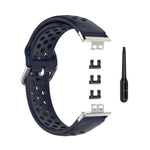 Per Huawei Watch Fit 18mm Sport Style cinturino in silicone tinta unita cinturino di ricambio
