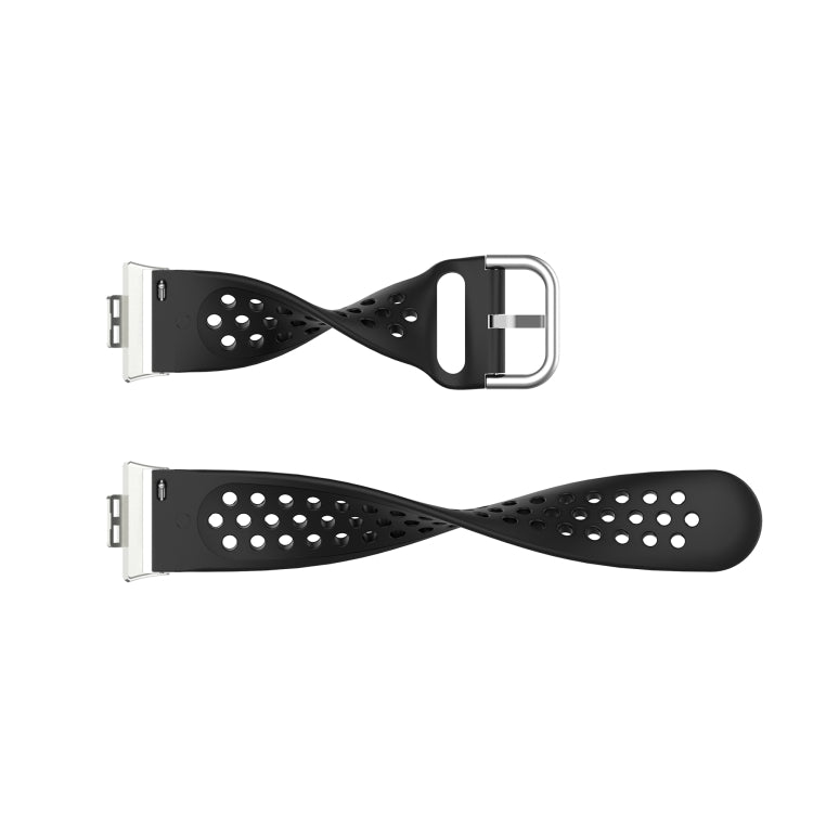 Per Huawei Watch Fit 18mm Sport Style cinturino in silicone tinta unita cinturino di ricambio