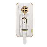 Custodia in pelle con motivo coccodrillo in TPU elettrolitico con cinturino da polso, For Huawei Mate 30, For Huawei Mate 30 Pro, For Huawei Mate 40, For Huawei Mate 40 Pro