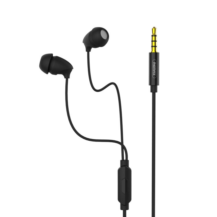 REMAX RM-588 Auricolare per dormire stereo in-ear con controllo a filo e microfono e supporto vivavoce