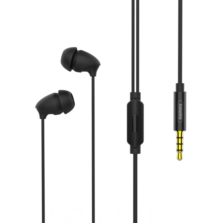 REMAX RM-588 Auricolare per dormire stereo in-ear con controllo a filo e microfono e supporto vivavoce