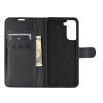 Litchi Texture Custodia protettiva a vibrazione orizzontale con supporto, slot per schede e portafoglio, For Galaxy S21+ 5G