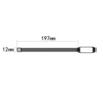 Per Samsung Galaxy Fit 2 SM-R220 cinturino di ricambio milanese