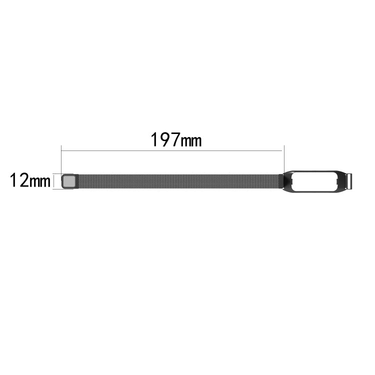 Per Samsung Galaxy Fit 2 SM-R220 cinturino di ricambio milanese