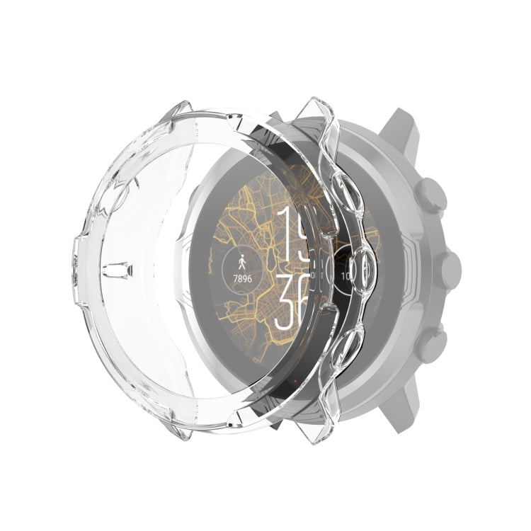 Per Suunto 7 Custodia protettiva in TPU scavata a mezza copertura, For Suunto 7