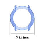 Per Suunto 7 Custodia protettiva in TPU scavata a mezza copertura, For Suunto 7