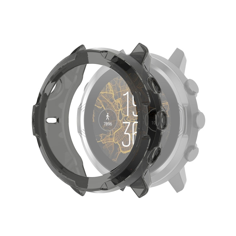 Per Suunto 7 Custodia protettiva in TPU scavata a mezza copertura, For Suunto 7
