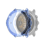 Per Suunto 7 Custodia protettiva in TPU scavata a mezza copertura, For Suunto 7