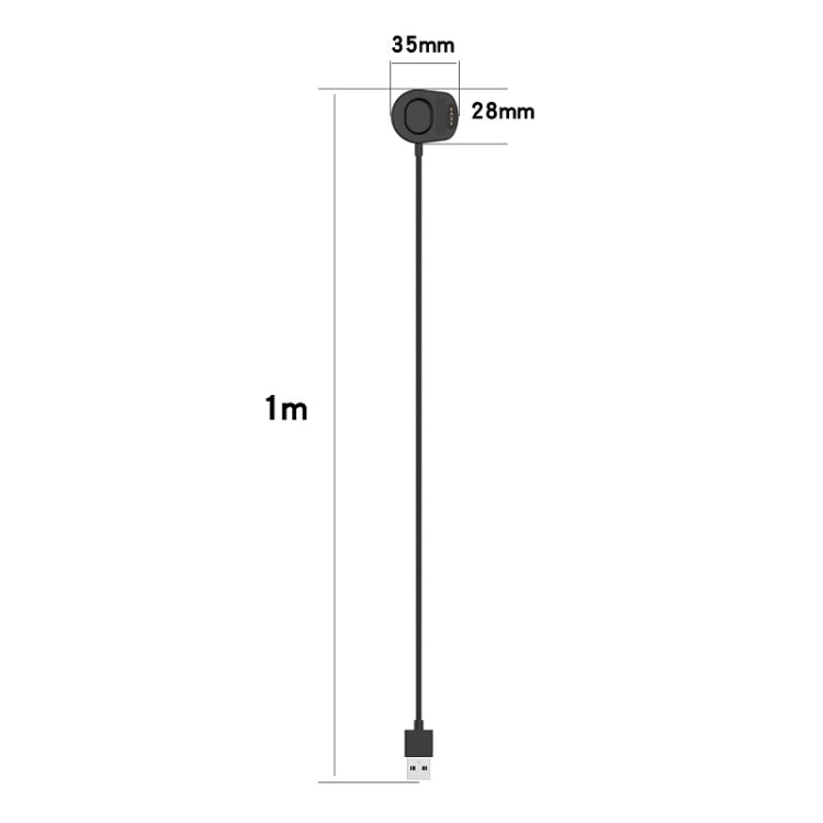 Per caricabatterie per cavo di ricarica magnetico USB Suunto 7 con funzione dati e protezione chip, lunghezza: 1 m, Charger