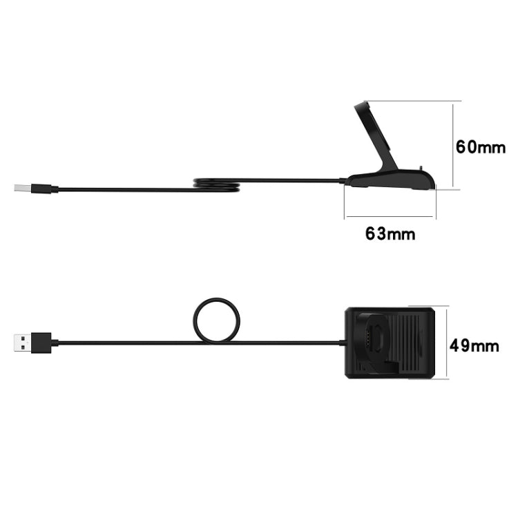 Per supporto per caricabatterie magnetico verticale USB Suunto 7 con funzione dati, lunghezza: 1 m, Vertical Charger