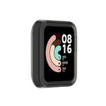 Per Xiaomi Watch Color Sport Custodia protettiva in TPU scavata a mezza copertura, For Xiaomi Mi Watch Lite