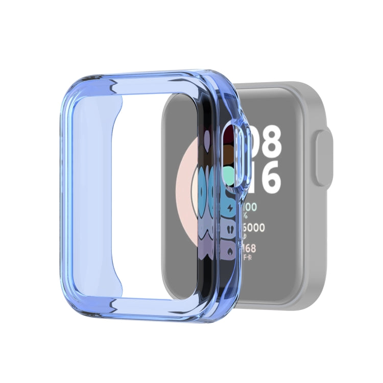 Per Xiaomi Watch Color Sport Custodia protettiva in TPU scavata a mezza copertura, For Xiaomi Mi Watch Lite