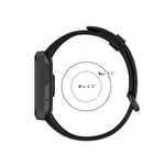 Per Xiaomi Mi Watch Lite / Redmi Watch cinturino di ricambio in silicone, taglia: taglia unica