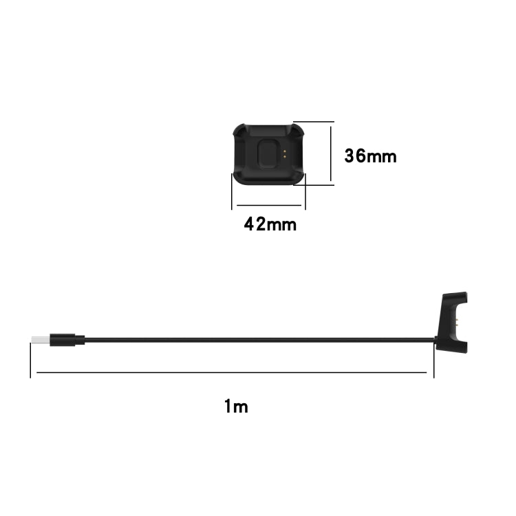 Per Xiaomi Mi Watch Lite / Redmi Watch Cavo di ricarica magnetico USB, lunghezza: 1 m
