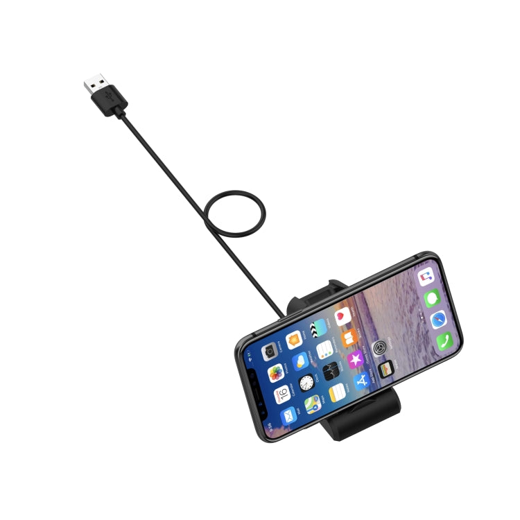 Per Xiaomi Mi Watch Lite / Redmi Watch Supporto per caricabatterie magnetico verticale USB con funzione dati, lunghezza: 1 m
