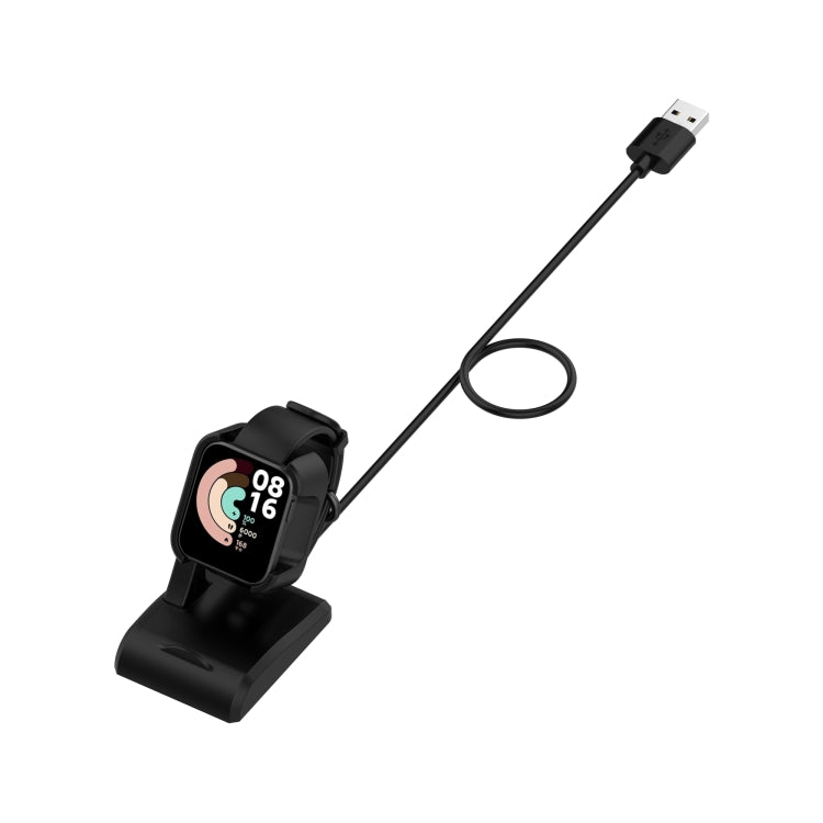 Per Xiaomi Mi Watch Lite / Redmi Watch Supporto per caricabatterie magnetico verticale USB con funzione dati, lunghezza: 1 m