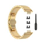 Per cinturino di ricambio per cinturino di ricambio in acciaio inossidabile Huawei Watch Fit